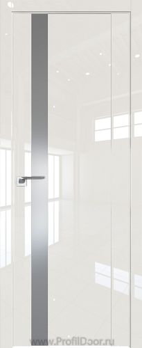 Дверь Profil Doors 62L Магнолия Люкс стекло Lacobel Серебро Матлак