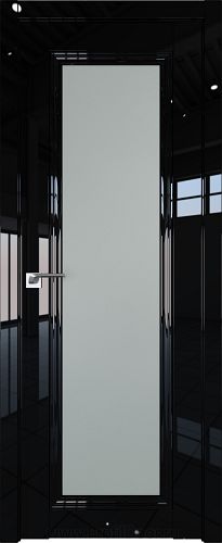 Дверь Profil Doors 2.101L цвет Черный люкс стекло Матовое