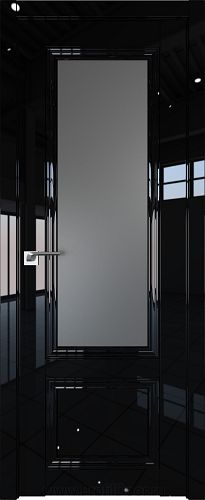 Дверь Profil Doors 2.103L цвет Черный люкс стекло Графит