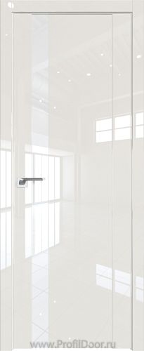 Дверь Profil Doors 62L цвет Магнолия люкс стекло Lacobel лак Классик