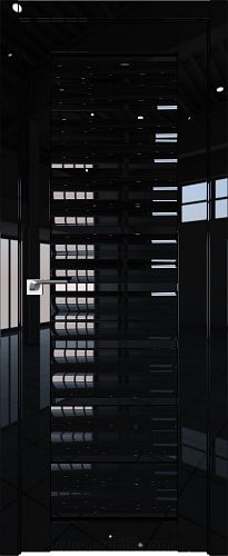 Дверь Profil Doors 76L цвет Черный люкс стекло Черный Триплекс