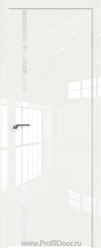 Дверь Profil Doors 22LK цвет ДаркВайт Люкс кромка ABS в цвет с 4-х сторон стекло Lacobel лак Классик