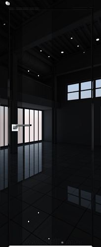 Дверь Profil Doors 5LK цвет Черный люкс кромка BLACK EDITION с 4-х сторон стекло Lacobel Черный лак