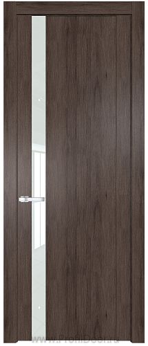 Дверь Profil Doors 1.2N цвет Дуб Тобакко стекло Белый Лак