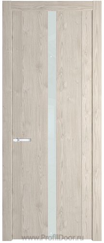 Дверь Profil Doors 1.8N цвет Каштан Светлый стекло Белый Лак