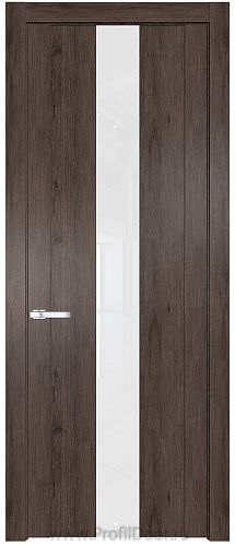 Дверь Profil Doors 1.9N цвет Дуб Тобакко стекло Lacobel лак Классик