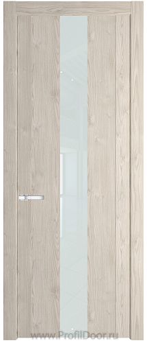 Дверь Profil Doors 1.9N цвет Каштан Светлый стекло Белый Лак