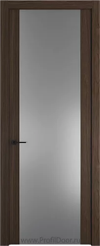 Дверь Profil Doors 1.7N.O цвет Орех шоколад стекло Матовое