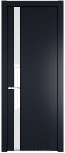 Дверь Profil Doors 1.2P цвет Нэви Блу стекло Lacobel лак Классик