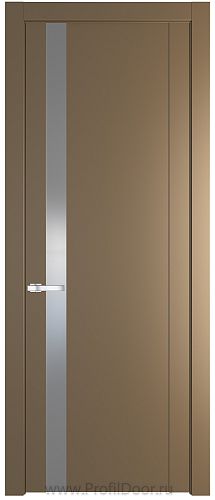 Дверь Profil Doors 1.2P цвет Перламутровый Золото стекло Lacobel Серебрянный Лак