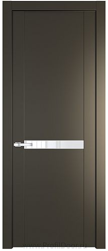 Дверь Profil Doors 1.4P цвет Перламутровый Бронза стекло Lacobel лак Классик