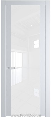 Дверь Profil Doors 1.7P цвет Вайт стекло Lacobel лак Классик