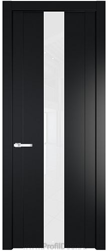 Дверь Profil Doors 1.9P цвет Блэк стекло Lacobel лак Классик