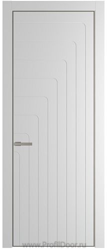 Дверь Profil Doors 10PA цвет Крем Вайт (RAL 120-02) цвет профиля Никель матовый
