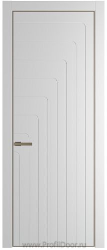 Дверь Profil Doors 10PA цвет Крем Вайт (RAL 120-02) цвет профиля Шампань
