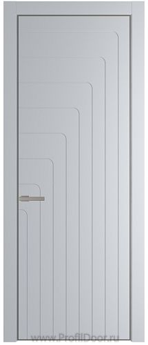 Дверь Profil Doors 10PA цвет Лайт Грей (RAL 870-01) цвет профиля Никель матовый