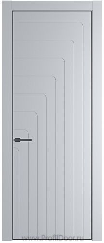 Дверь Profil Doors 10PA цвет Лайт Грей (RAL 870-01) цвет профиля Серая ночь