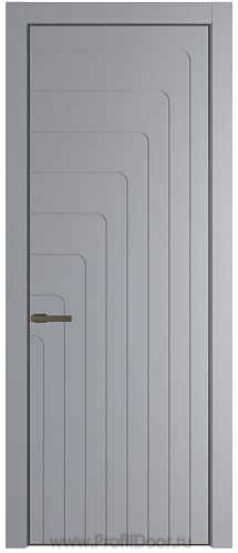 Дверь Profil Doors 10PA цвет Смоки (RAL 870-02) цвет профиля Деорэ