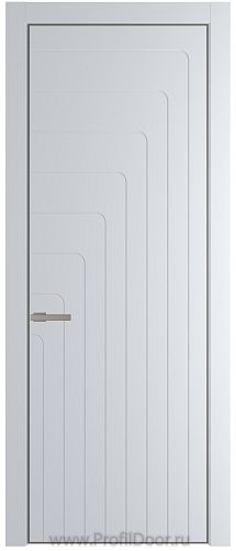 Дверь Profil Doors 10PA цвет Вайт (RAL 110 96 02) цвет профиля Никель матовый