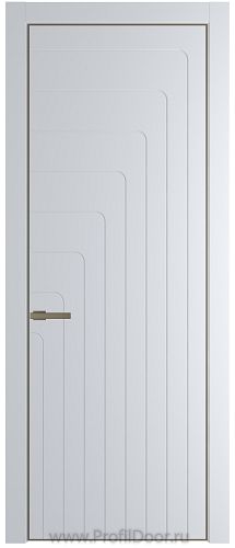 Дверь Profil Doors 10PA цвет Вайт (RAL 110 96 02) цвет профиля Шампань