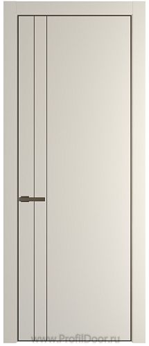 Дверь Profil Doors 12PA цвет Кремовая Магнолия (RAL 120-04) цвет профиля Деорэ