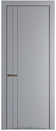 Дверь Profil Doors 12PA цвет Смоки (RAL 870-02) цвет профиля Деорэ