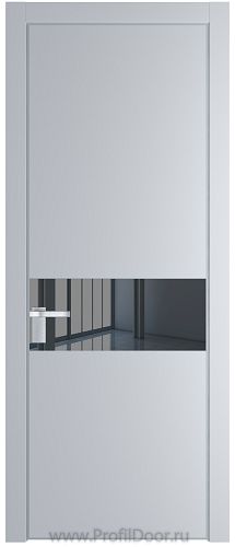 Дверь Profil Doors 17PA цвет Лайт Грей (RAL 870-01) стекло Зеркало Grey цвет профиля Серебро