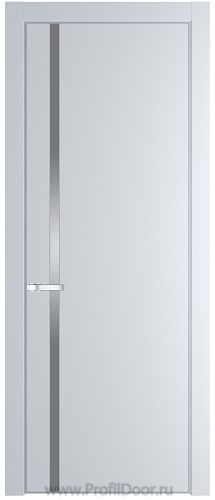 Дверь Profil Doors 21PA цвет Вайт (RAL 110 96 02) стекло Lacobel Серебро Матлак цвет профиля Серебро