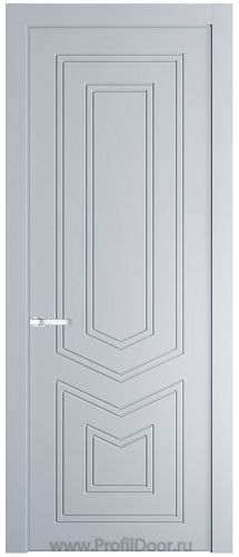 Дверь Profil Doors 29PA цвет Лайт Грей (RAL 870-01) цвет профиля Серебро