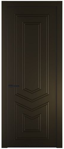 Дверь Profil Doors 29PA цвет Перламутр бронза цвет профиля Черный матовый RAL9005