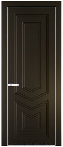 Дверь Profil Doors 29PA цвет Перламутр бронза цвет профиля Серебро