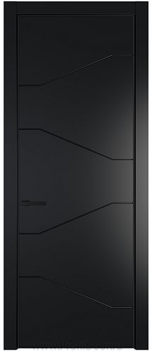 Дверь Profil Doors 2PA цвет Блэк цвет профиля Черный матовый RAL9005