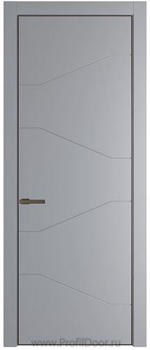 Дверь Profil Doors 2PA цвет Смоки (RAL 870-02) цвет профиля Деорэ