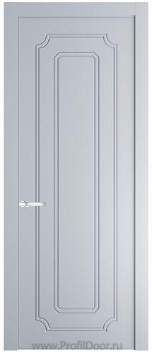Дверь Profil Doors 30PA цвет Лайт Грей (RAL 870-01) цвет профиля Серебро