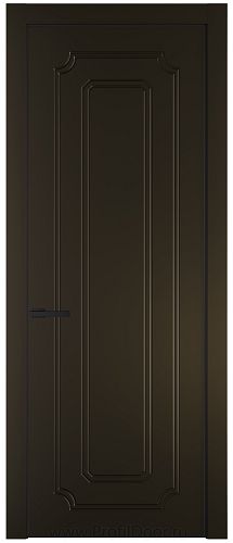 Дверь Profil Doors 30PA цвет Перламутр бронза цвет профиля Черный матовый RAL9005