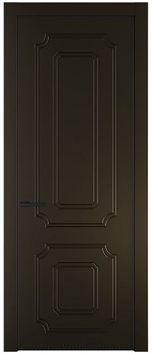 Дверь Profil Doors 31PA цвет Перламутр бронза цвет профиля Черный матовый RAL9005