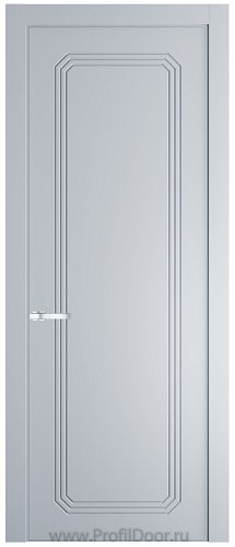 Дверь Profil Doors 32PA цвет Лайт Грей (RAL 870-01) цвет профиля Серебро