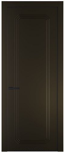 Дверь Profil Doors 32PA цвет Перламутр бронза цвет профиля Черный матовый RAL9005