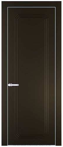 Дверь Profil Doors 32PA цвет Перламутр бронза цвет профиля Серебро