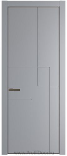Дверь Profil Doors 3PA цвет Смоки (RAL 870-02) цвет профиля Деорэ