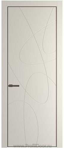Дверь Profil Doors 6PA цвет Кремовая Магнолия (RAL 120-04) цвет профиля Деорэ