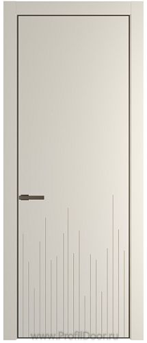Дверь Profil Doors 7PA цвет Кремовая Магнолия (RAL 120-04) цвет профиля Деорэ