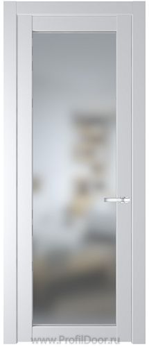 Дверь Profil Doors 1.1.2PD цвет Крем Вайт (RAL 120-02) стекло Матовое
