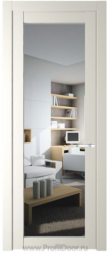 Дверь Profil Doors 1.1.2PD цвет Перламутр белый стекло Прозрачное
