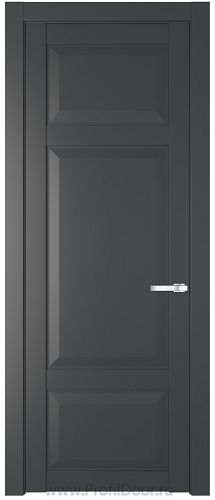 Дверь Profil Doors 1.3.1PD цвет Графит (Pantone 425С)