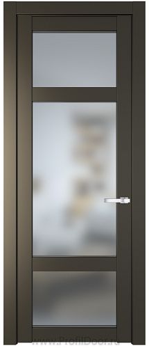 Дверь Profil Doors 1.3.2PD цвет Перламутр бронза стекло Матовое