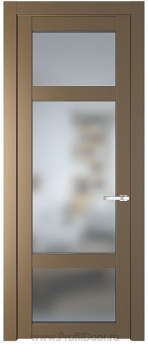 Дверь Profil Doors 1.3.2PD цвет Перламутр золото стекло Матовое