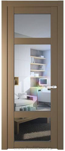 Дверь Profil Doors 1.3.2PD цвет Перламутр золото стекло Прозрачное