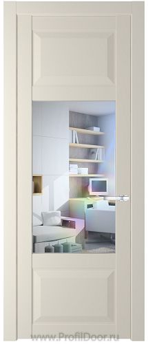 Дверь Profil Doors 1.3.3PD цвет Кремовая Магнолия (RAL 120-04) стекло Прозрачное
