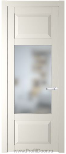 Дверь Profil Doors 1.3.3PD цвет Перламутр белый стекло Матовое